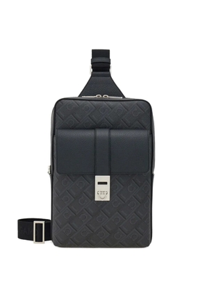 Ferragamo embossed monogram belt bag - Black