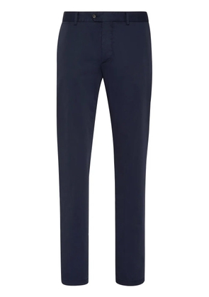 Philipp Plein mid-rise slim-fit chinos - Blue