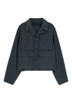 LEMAIRE buttoned pocket utility jacket - Grey