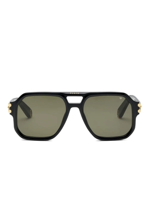 Philipp Plein Eyewear square-frame double-bridge sunglasses - Black