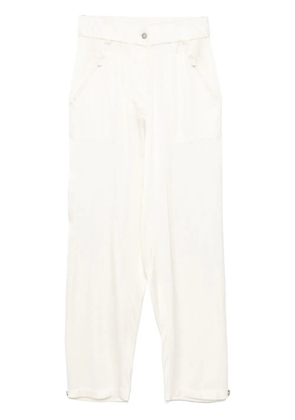 PINKO satin trousers - White