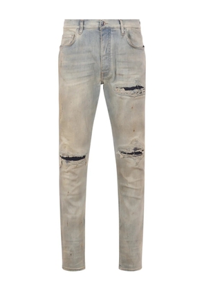 AMIRI distressed skinny jeans - Neutrals