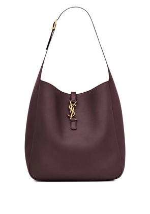 Saint Laurent Le 5 à 7 slouchy leather shoulder bag - Red