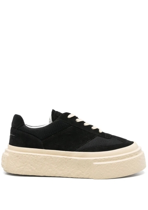 MM6 Maison Margiela suede sneakers - Black