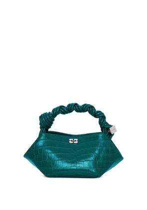 GANNI mini Bou tote bag - Green