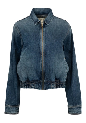 Nili Lotan elastic-waist denim jacket - Blue