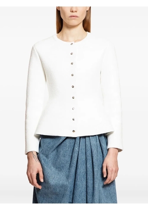 LOEWE long-sleeves cardigan - White