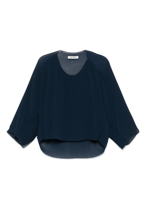 Henrik Vibskov Index plisse blouse - Blue