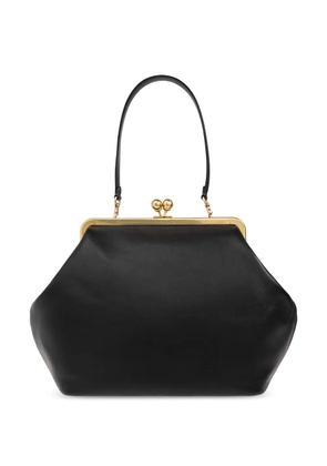 Coach large Kisslock Frame clutch bag - Black