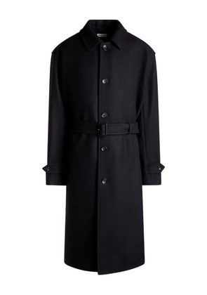 Bally single-breasted belted coat - Black