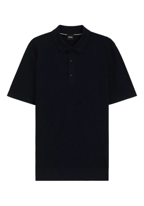 BOSS short-sleeve polo shirt - Black