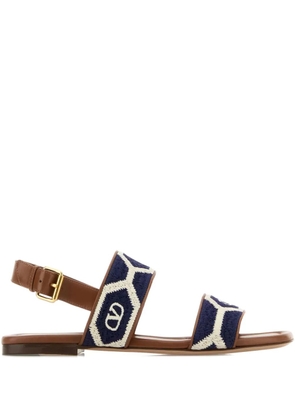 Valentino Garavani Vlogo sandals - Brown