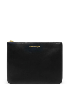 Comme Des Garçons leather purse - Black