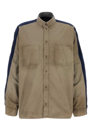Balenciaga colour-block shirt - Neutrals
