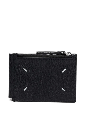 Maison Margiela zip detail wallet - Black