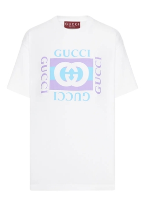 Gucci interlocking-g logo T-shirt - White