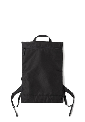 Makavelic zip logo-detail backpack - Black