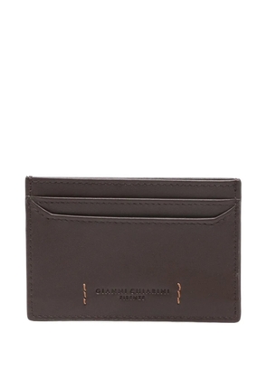 GIANNI CHIARINI leather card holder - Brown