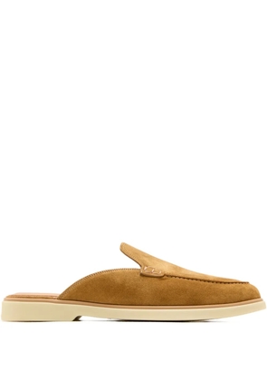 Magnanni Sofia suede leather loafers - Neutrals