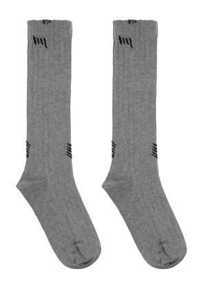 Marni intarsia-knit socks - Grey