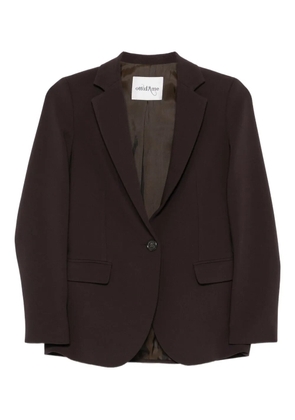 Ottod'Ame single-breasted notched-lapel jacket - Brown