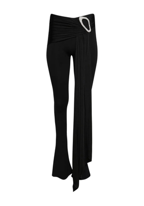 David Koma overlay trousers - Black