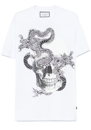 Philipp Plein rhinestone-embellished T-shirt - White