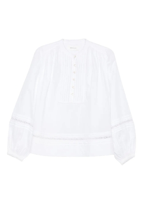 Skall Studio organic cotton blouse - White