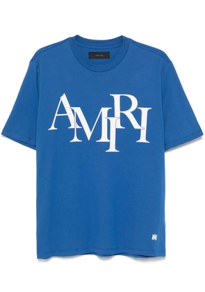 AMIRI Staggered Logo T-shirt - Black