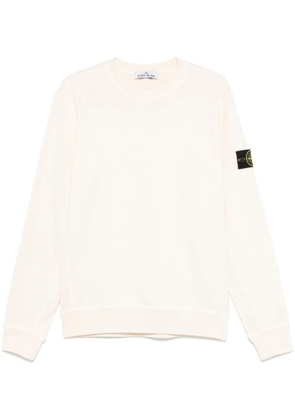 Stone Island Compass-badge sweatshirt - White