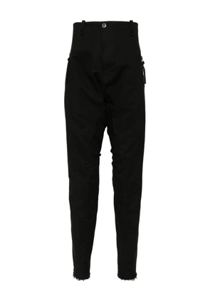 Masnada drop-crotch trousers - Black