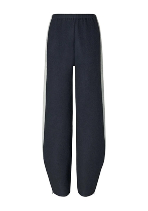Tory Burch stripe japanese jersey sweatpant - Blue