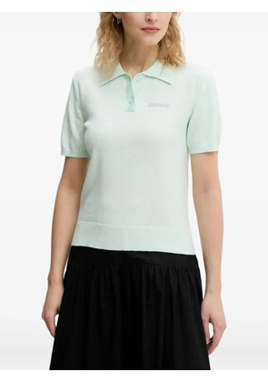 Day Birger Et Mikkelsen buttoned logo polo top - Blue