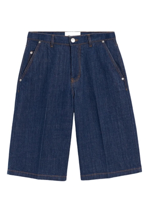 AMI Paris five-pocket denim shorts - Blue