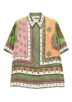 ALEMAIS Contina floral-print shirt - Green