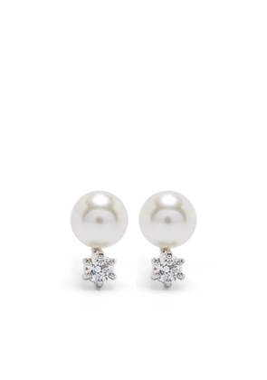 Swarovski Matrix stud earrings - Silver