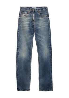 Prada tapered washed jeans - Blue