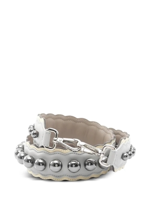 Fendi Pre-Owned 2010s Strap You studded bag strap - Blue