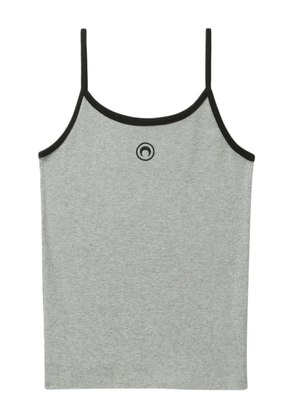 Marine Serre cotton tank top - Grey