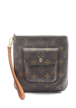 Louis Vuitton Pre-Owned 2002 Partition Monogram pouch - Brown