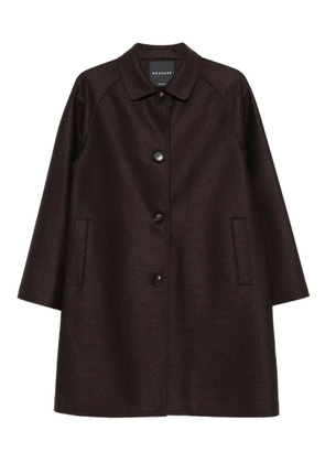 Rosso 35 raglan-sleeve button coat - Brown