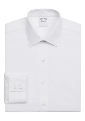 Brooks Brothers long-sleeve cotton-blend shirt - White