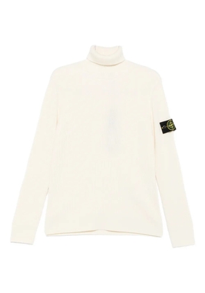Stone Island ribbed high-neck sweater - Neutrals