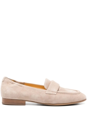 TRUMAN´S suede penny loafers - Neutrals