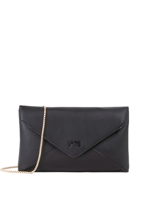 V°73 envelope-flap clutch bag - Black