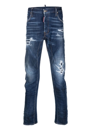 DSQUARED2 ripped slim-fit jeans - Blue