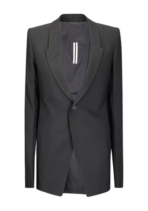 Rick Owens single-button wool blazer - Black