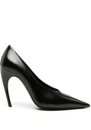 Nensi Dojaka 110mm leather pumps - Black