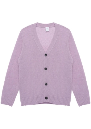 Won Hundred knitted v-neck cardigan - Purple