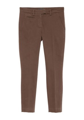 DONDUP pocket-detail trousers - Brown